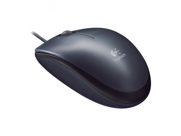 Miš  Logitech USB M90 Optična črna (910-001793)