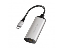Mrežni adapter USB-C => LAN RJ45 10/100/1000/2500/5000 USB 3.2 0,15cm aluminium LogiLink (UA0456)