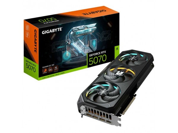 Grafična kartica nVidia RTX5070 GigaByte Gaming OC - 12GB GDDR7 (GV-N5070GAMING OC-12GD)