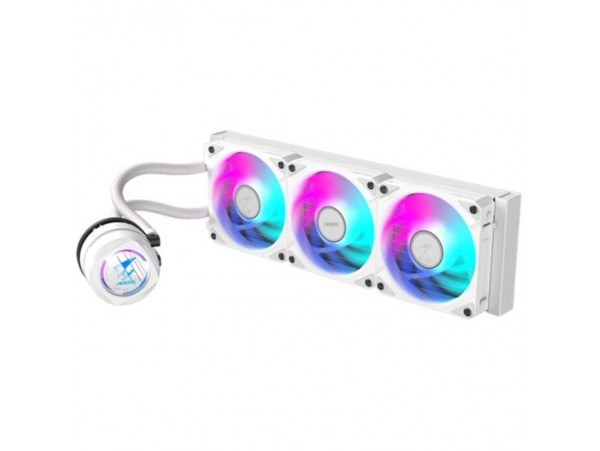 Vodno hlajenje Gigabyte AORUS WATERFORCE II - 360mm RGB bela (GP-AORUS WATERFORCE II 360I)