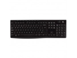 Tipkovnica brezžična Logitech K270 US international | SLO gravura črna (920-003738)