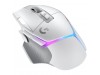 Miš Logitech brezžična G502 X Plus Premium optična gaming bela LightSpeed 25600DPI RGB (910-006171)
