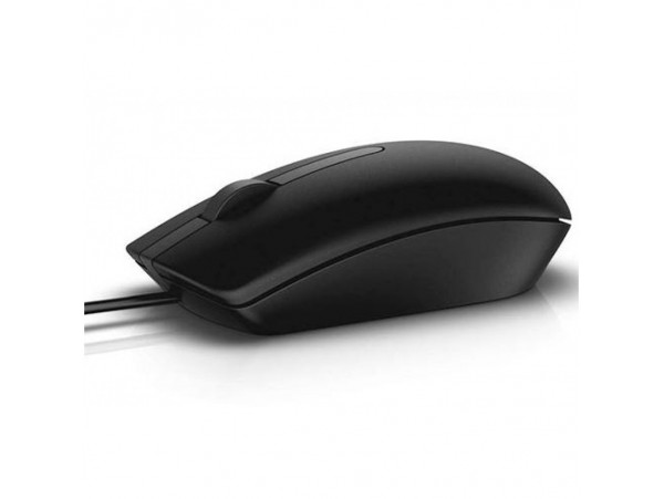 Miš Dell USB MS116 črna pakirano v vrečki 1000DPI (570-AAIR)