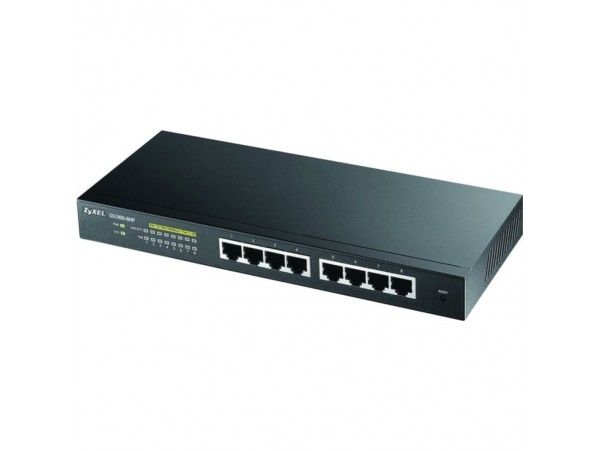 STIKALO 8-PORT ZYXEL 100/1000 PoE+ Smart Managed (GS1900-8HP-EU0103F)