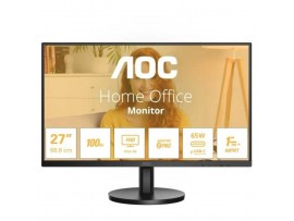 Monitor AOC 68,6 cm (27,0") 27B3CA2 1920x1080 100Hz IPS 1ms HDMI USB-C 65W 2xUSB3.2 Zvočniki  DCI-P3-80% AdaptiveSync BasicLine