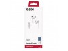 Slušalke žične ušesne USB-C stereo SBS z mikrofonom bele (TEEARTYCAPW)
