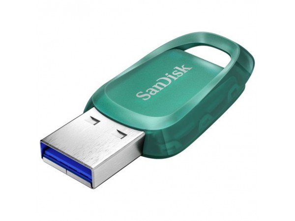 Spominski ključek 256GB USB3.2 Sandisk Ultra Eco 100MB/s plastičen (SDCZ96-256G-G46)
