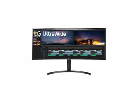 Monitor LG 96,5 cm (38,0") 38WN75C 3840x1600 Curved IPS 5ms 2xHDMI DisplayPort HAS  sRGB99% HDR10 Kalibracija barv