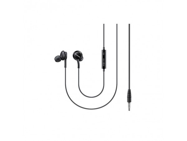 Slušalke žične ušesne 3,5mm stereo Samsung z mikrofonom črne (EO-IA500BBEGWW)