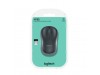 Miš Logitech brezžična M185 za notesnike siva nano (910-002235)