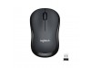 Miš brezžična za notesnike Logitech M220 silent črna (910-004878)