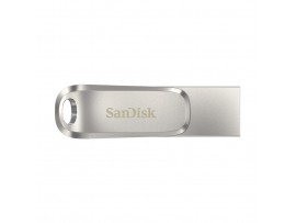 Spominski ključek 512GB USB 3.2/USB-C Sandisk Dual Luxe 150MB/s kovinski duo vrtljiv srebrn (SDDDC4-512G-G46)