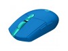 Gaming miška brezžična Logitech G305 LightSpeed, modra (910-006014)