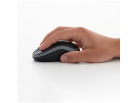 Miš Logitech brezžična M185 za notesnike modra nano (910-002236)