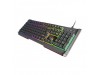 Tipkovnica Genesis RHOD 400RGB gaming tipkovnica, osvetlitev v 7 barvah, multimedijska, Anti-Ghosting, vodoodporna
