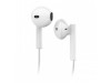 Slušalke žične ušesne USB-C stereo SBS z mikrofonom bele (TEEARTYCAPW)