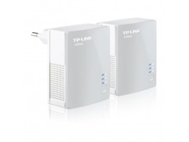 HPAV Powerline 1xLAN RJ45 220V TP-Link 600Mbit/s (1+1) (TL-PA4010KIT)