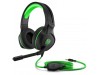 Slušalke HP 3.5 Pavilion gaming 400 črno-zelene z mikrofonom(4BX31AA)