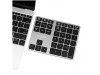 Tipkovnica LogiLink numerična brezžična Bluetooth aluminij - space grey (ID0187)