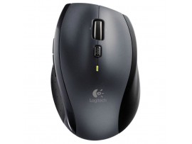 Miš brezžična ergonomska za desničarje Logitech M705 Marathon 1000DPI nano temno siva (910-001949)