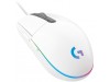 Gaming miška Žična Logitech G102 LightSync, bela (910-005824)