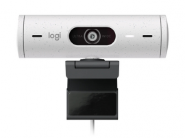 Kamera Logitech Brio 500, bela, USB
