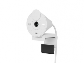 Kamera Logitech Brio 300, bela, USB