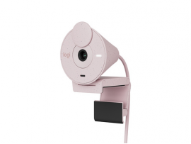 Kamera Logitech Brio 300, roza, USB