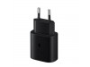 Polnilec za telefone Samsung EP-TA800EBE, originalni, brez kabla, črn, 25W