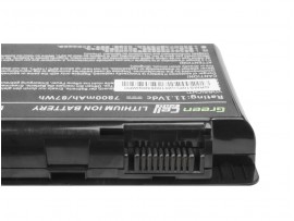 Baterija za Medion MD76254 / MD77480 / MD97623 / MSI GT660 / GX660, 7800 mAh