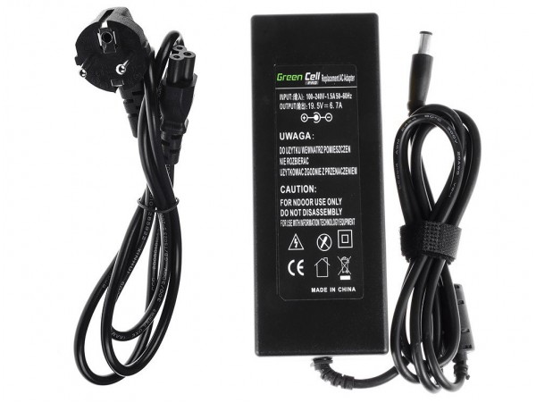 Polnilec za prenosnike Dell, 130W / 19,5V / 6,7A / 7,4mm x 5,0mm