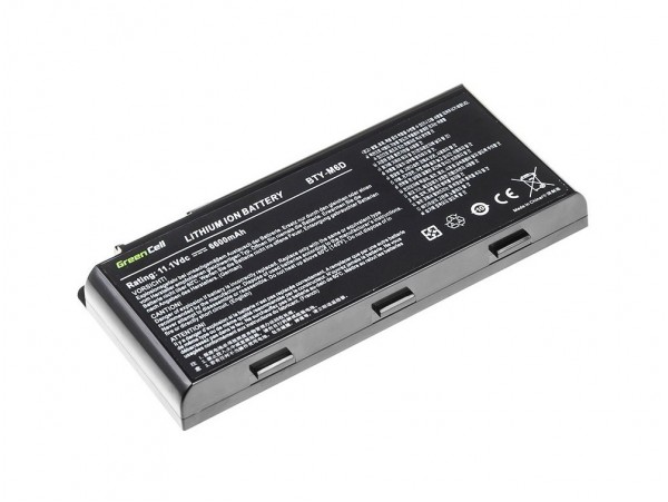 Baterija za Medion MD76254 / MD77480 / MD97623 / MSI GT660 / GX660, 6600 mAh