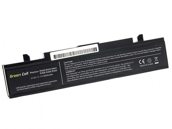 Baterija za Samsung R460 / R505 / R509, črna, 6600 mAh
