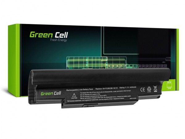 Baterija za Samsung NC10 / NC20 / N120 / N140, črna, 4400 mAh