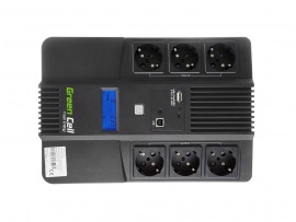 Green Cell UPS brezprekinitveno napajanje AiO 600VA