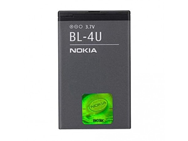 Baterija za Nokia 500 / 3120 / Asha 300 / E66 / E75, BL-4U, originalna, 1110 mAh