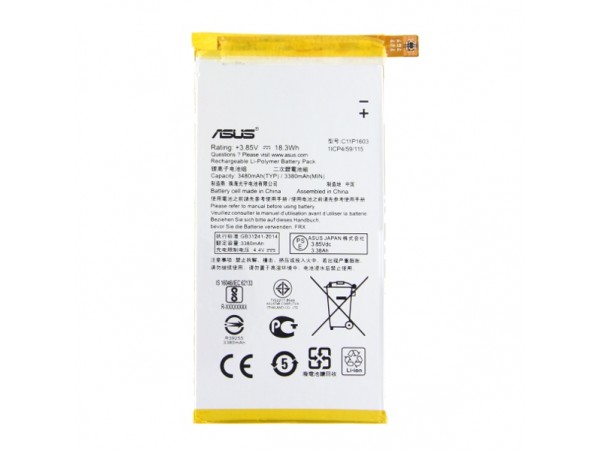 Baterija za Asus ZenFone 3 Deluxe / ZS552KL, C11P1603, originalna, 3000 mAh