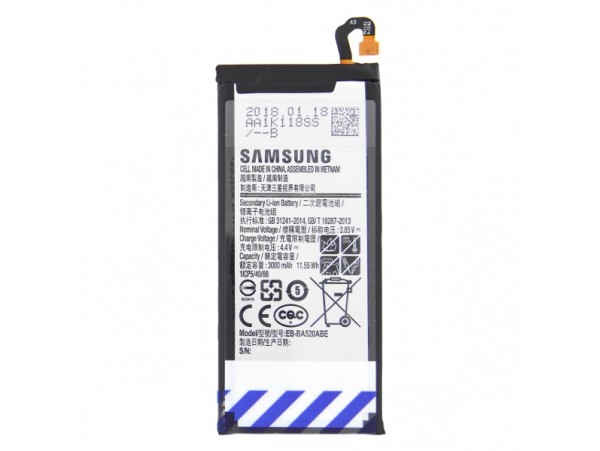 Baterija za Samsung Galaxy A5 (2017) / SM-A520, originalna, 3000 mAh