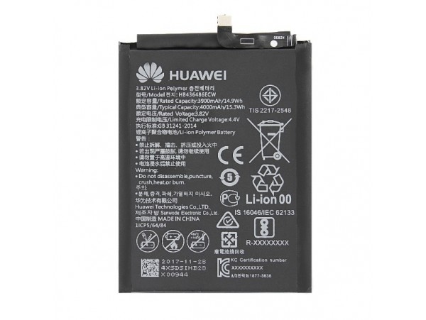 Baterija za Huawei P20 Pro / Mate 10 Pro, originalna, 4000 mAh