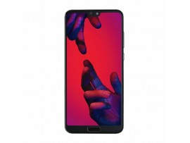 Steklo in LCD zaslon za Huawei P20, OEM, črno