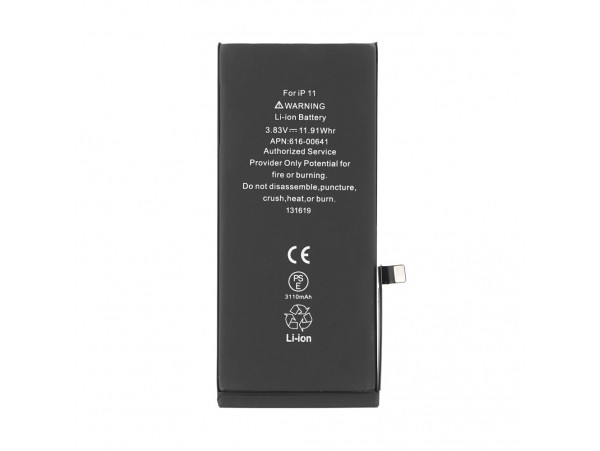 Baterija za Apple iPhone 11, originalna (OEM), 3110 mAh