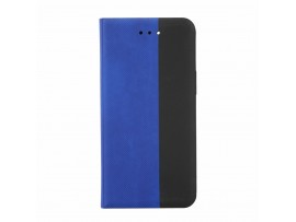Preklopni etui za Apple iPhone 13 Mini iz umetnega usnja, modra-črna