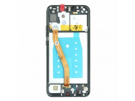 Steklo in LCD zaslon za Huawei Nova 3i, OEM, črno