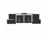 Baterija za Apple MacBook Pro 15", A1953, originalna (OEM), 7400 mAh