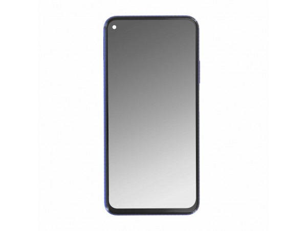 Steklo in LCD zaslon za Honor 20 / Huawei Nova 5T, OEM, modra
