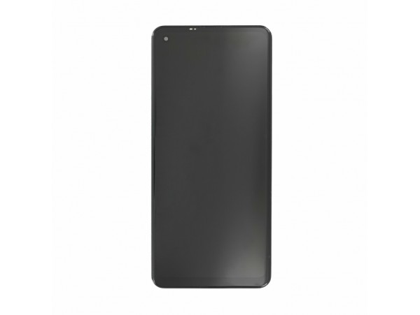 Steklo in LCD zaslon za Samsung Galaxy A21s / SM-A217, OEM, črno