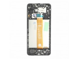 Steklo in LCD zaslon za Samsung Galaxy A02 / SM-A022, originalno, črno