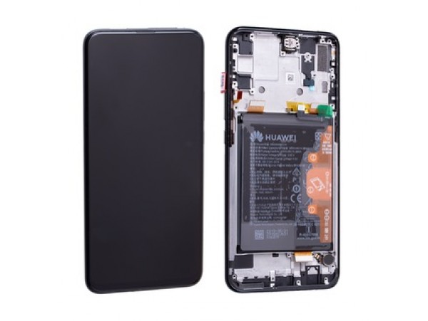 Steklo in LCD zaslon za Huawei P Smart Z, originalno (OEM), brez okvirja