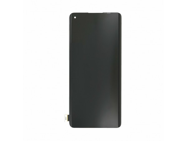 Steklo in LCD zaslon za Oppo Reno4 Z 5G, OEM, črna