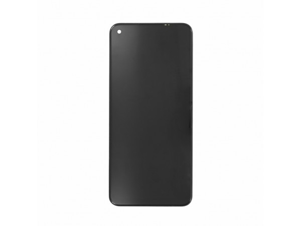 Steklo in LCD zaslon za Oppo A73 5G, OEM, črna